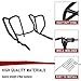 Worldmotop Crash Bar Engine Guard Frame Protector Compatible with Honda CRF300L Rally CRF300 L CRF 300 L 2020 2021 2022 2023 2024 2025
