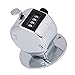 AKLOSIPY Metal 4-Digit Handheld Tally Counter for Sports, Events, and Games – Lightweight, and Easy to Use