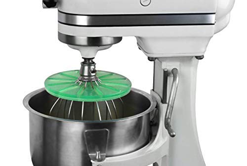 Whisk Wiper® PRO compatible with KitchenAid Bowl-Lift Stand Mixers - Mix Without The Mess - The Ultimate Stand Mixer Accessory - Only Compatible With 6-Wire Whisks (Aquamarine) - image 1