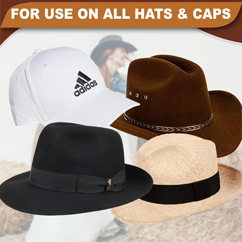 Atzi Hats Hat Tape Roll 60" (5 Feet) Foam Hat Size Reducer for Loose Hats Cap Sizing Insert Strip for Fedora, Baseball, Cowboy, Western, Panama & Straw Hats Sweatband Filler for Better Hat Fit Comfort - Thumbnail 4