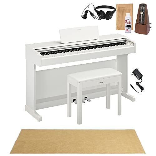 Amazon | YAMAHA YDP-145WH ホワイトウッド 電子ピアノ アリウス 88