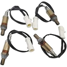 15717 4pcs Set Oxygen O2 Sensor Upstream Downstream Replacement for 1990-2014 Ford F150 F250 F350 Ranger Escape Explorer Lincoln Mazda Mercury Replaces# 15716 15718