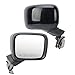 Right Passenger Side Mirror Compatible with Jeep Renegade 2015-2025 Temperature Sensor Heated Manual Folding Power Glass Paintable Black