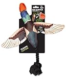 Spunky Pup Fly & Fetch Plush Dog Toy - Duck