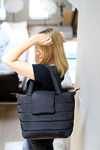 Bolsa para pañales 7AM Voyage Capri negra, el bolso ideal para viajar con tu bebé 6