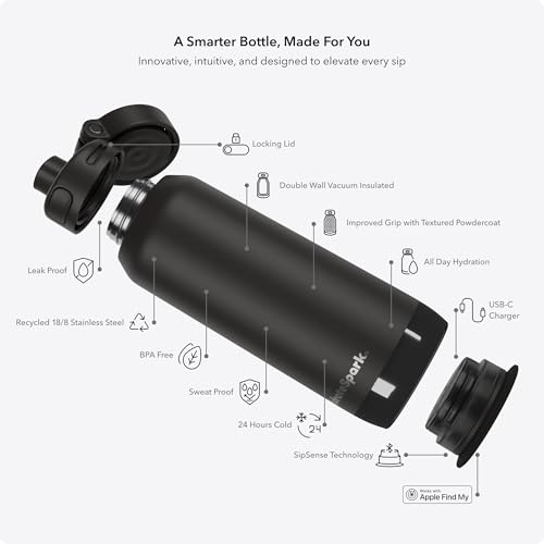 HidrateSpark PRO 2 32oz Insulated Smart Bottle