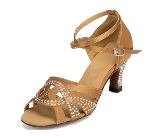 Sandales latines marron 38.5 EU évitant les douleurs de pieds durant le bal