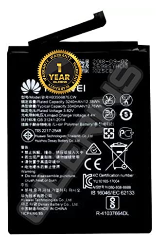 Image of GILERINS Original [HB356687ECW] Battery for Honor 7X / 9i Huawei P30 Lite Mate 10 Lite Mate SE / G10 Nova 3i 2i 2S 4E Nova 2 Plus battrey with 1 Year Warranty Battery (NOVA 2 Plus)