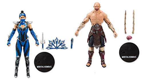 McFarlane Toys Mortal Kombat: Johnny Cage and Raiden Action Figure Set