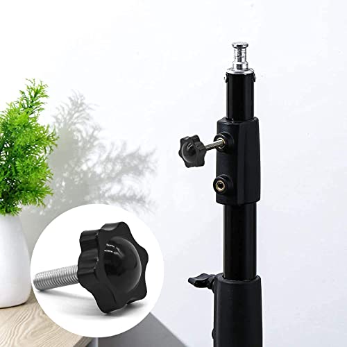 JJWNMLL 10 stücke M8*60mm Sechsecker Kunststoff Kopf Sternschraube, Sterngriffschraube,Gewinde Ersetzen Stern Hand,Handanfangschraube,mechanische Verriegelungsschraube