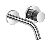  Dornbracht Mezclador Monomando de Lavabo Meta Pure sin residuos emergentes, proyección de 190 mm, caño rígido, Color: Cromado - 36860664-00