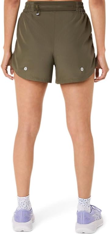 ASICS Women's NAGINO Run Adjustable 4IN Short Running Apparel
