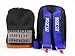 Kei Project Bride Racing Backpack Brown Bottom with SPR Harness Straps (Blue)