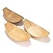 BambooMN Brand - Bamboo Leaf Boat - 3.7" X 7.3" (9.5cm X 18.5cm) - 100pcs