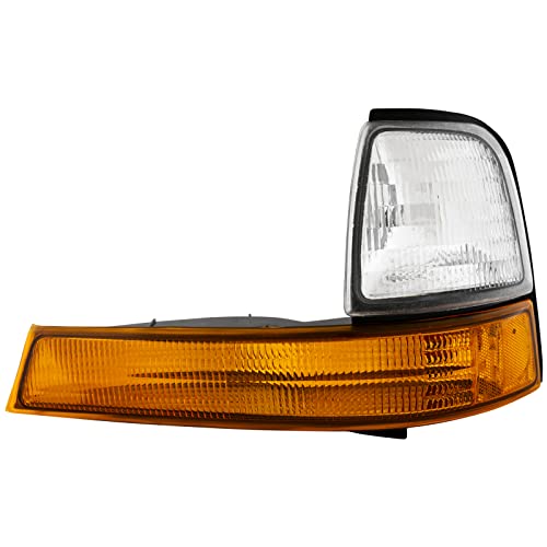 HEADLIGHTSDEPOT Signal Light Compatible With Ford Ranger 1998-2000 Includes Left Driver Side Signal Light
