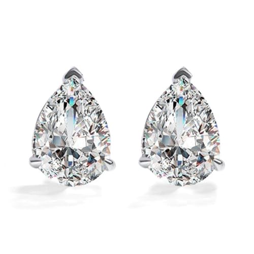 Boucles d'oreilles moissanite pour femme à porter au quotidien ou en soirée
