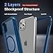 jaroco Magnetic for iPhone 11 Pro Max Case, [Compatible with MagSafe][Military Grade Drop Protection][Heavy Duty Protection][Non-Slip][Shockproof] 2-Layer Durable Bumper Phone Case 6.5''-Deep Blue