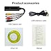 Video Capture Card, AV to USB Convert, Old VHS VCR Mini DV Hi8 DVD to Digital, VHS to Digital Converter for VHS Play/VCR Play/Camcorder, RCA to USB-Convert Analog to Digital for MAC Windows Vista