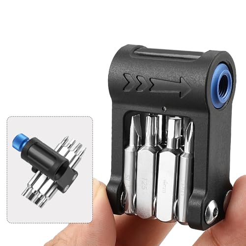 Mini outil de réparation de vélo portable multifonction pour éviter les pannes - 6