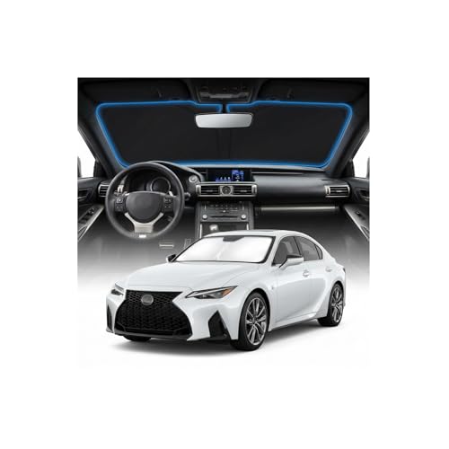 for Lexus is Sun Shade Windshield Cover - Custom Fit is Accessories 2014-2025 2026 Sunshade Foldable UV Protection & Heat Shield Sun Visor Accessories