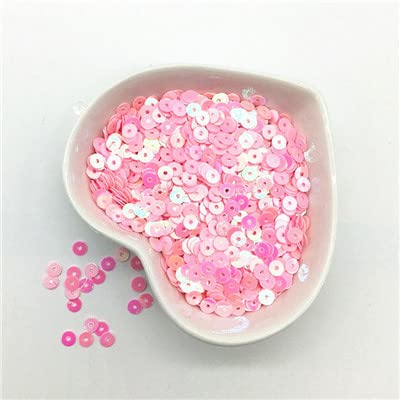 5mm Flat Round Sew On Sequns Transparent Sequns 3g Per Tube - Etsy