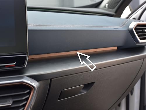 Bandes décoratives Cupra Leon finition COOPER pour tuning intérieur