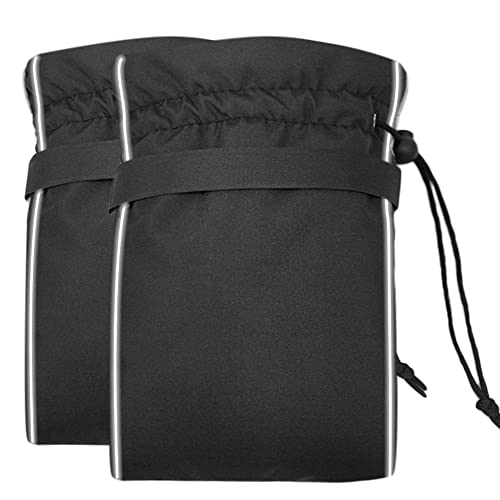 zenicham Thickened Outdoor Faucet Cover Socks for Winter Freeze Protection,Reusable