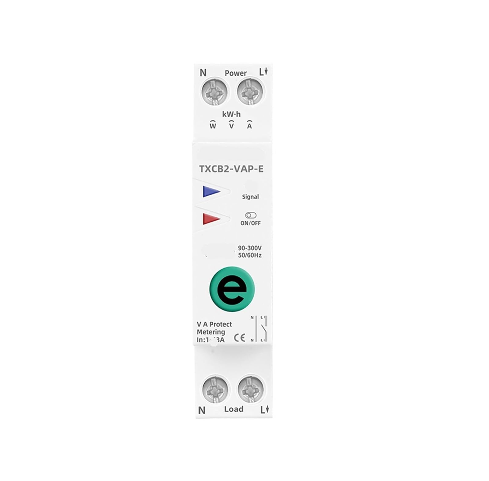Disjoncteur compteur d'énergie 32A pour sécuriser la maison en 220V