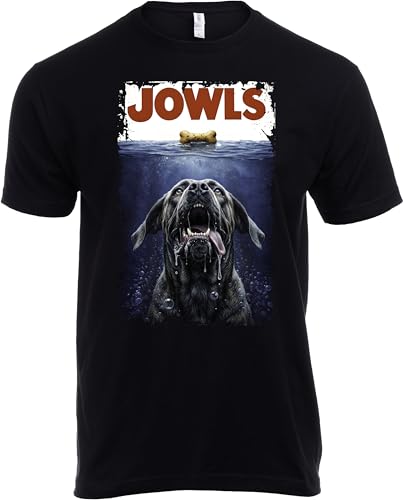 Cane Corso Jowls Funny Dog Dad T-Shirt - Italian Mastiff Dog Owner Humor Joke Gift Novelty Tee Shirt for Men - (Men,XL)