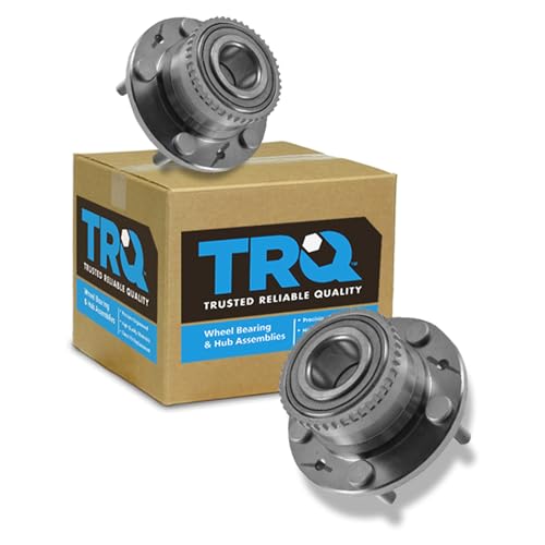 Image of TRQ Left and Right Wheel Bearing and Hub Assembly Set 2 Piece
