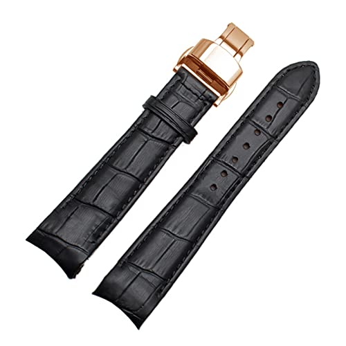 Bracelet montre 20mm cuir courbé pour Citizen BL9002-37 et modèles 21mm 22mm