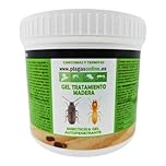 Anti Carcoma y Termitas Madera 400ml – Tratamiento Mata Carcoma Profesional | Eliminar Carcoma en Muebles | Insecticida en Gel: Autopenetrante Curativo y Preventivo