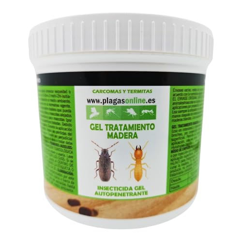 GEL INSECTICIDA TRATAMIENTO CARCOMA Y TERMITAS 400ML: AUTOPENETRANTE CURATIVO Y PREVENTIVO