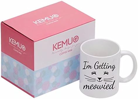 Mugs for Weddings - 11OZ Coffee Mug - Perfect Gift for Brides and Spouses-By KEMUG