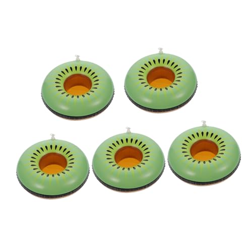 ibasenice 1ensemble Support Gonflable De Gobelet Lot de Colorées pour Piscine Et Fête Accessoire Flottant Amusant pour Adultes