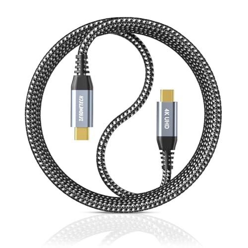 USB C Cable 3.3FT, USB C 3.2 Gen 2X2 Cable, 4K Monitor Video Output, 20Gbps High Speed Data Transfer, 100W Fast Charging, for iPhone 16, MacBook Pro, Dell, LG, ARZOPA, KYY, for Portable Monitor