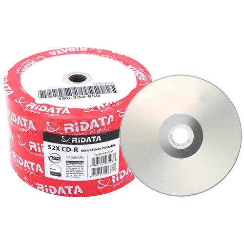 CD-R PACK OF 50 700MB 80MIN Printable