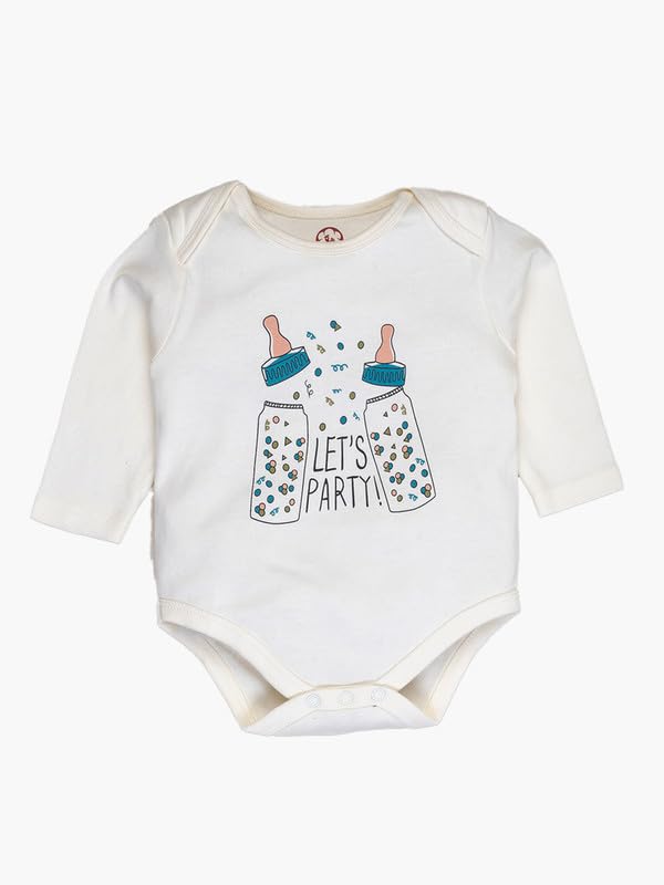 Image of Full Sleeve 100% Cotton Newborn Bodysuit /Romper /Onesie | Best for Newborn Baby Gifting