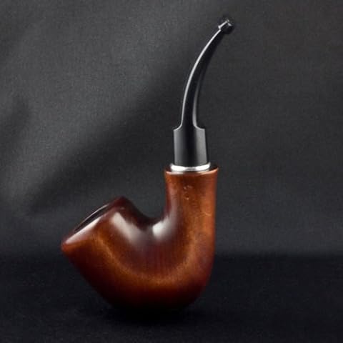 6.1'' 'Boatswain'. Carved wooden smoking pipe. WORLDWIDE shipping. Cover
