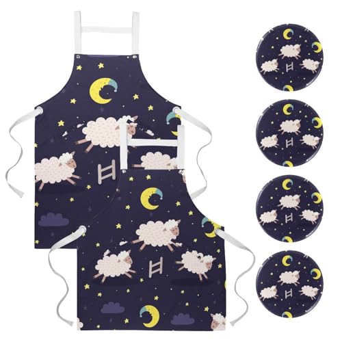 Tablier de cuisine pour nettoyage de la maison et pâtisserie