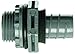 Thomas & Betts LT43G PVC Non-Metallic 2-Piece Liquidtight Straight Fitting 1-1/4 Inch Carlon