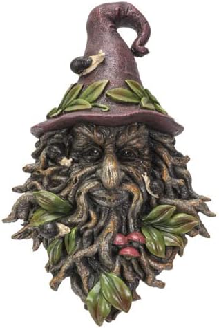 Pacific Giftware Summer Green Man Snail Mushroom Plaque 10.5” Tall