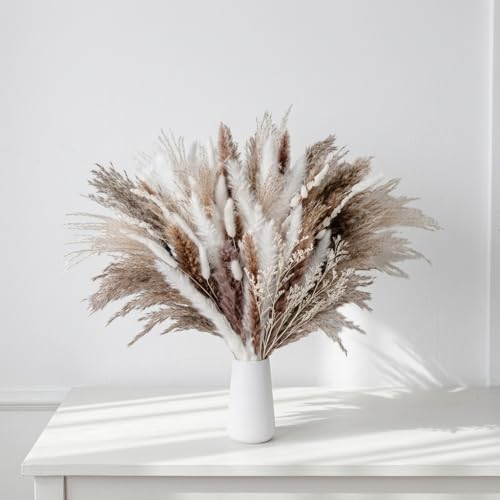 Bouquet de flores secas pampas grass decor 80 piezas miniatura 1