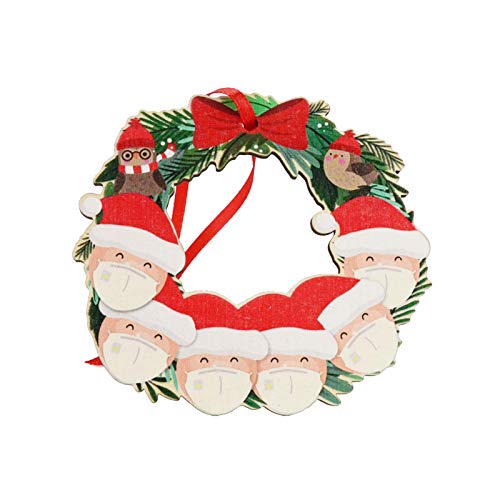 Ornement De Noël, Personnalisé 2020 Ornements De Noël Famille De Guirlande De Père Noël Suspendus Décor En Bois Bricolage Arbre De Noël Ornements Décoration Saisonnière Festival Fournitures De Fête Cover