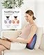 ALLJOY Massagegerät Nackenmassagegerät mit Wärmefunktion, Kabelloses Shiatsu Rückenmassagegerät, Massagekissen für Nacken Schulter Rücken mit 3D-Rotierenden Massageköpfen,Geschenke