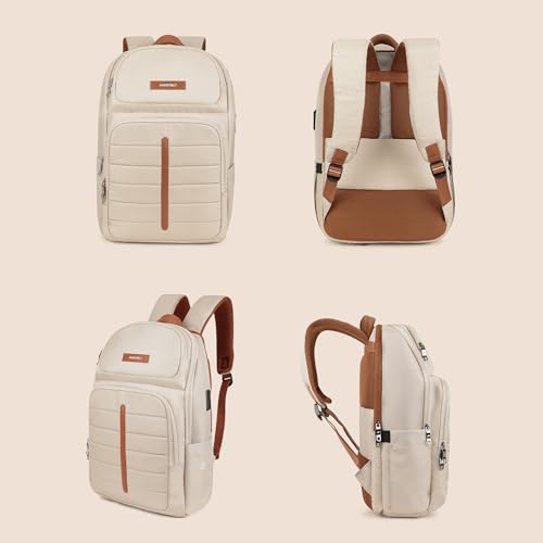 Image of THE ASSEMBLY Odyssey Weekender Laptop Backpack, Premium Polyester with Felt-Lined 15.6 inch Compartment, Adjustable Straps, Water-Resistant Black & Odyssey Sling Bag