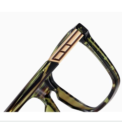 Lunettes de vue tendance avec montures à charnières et rivets