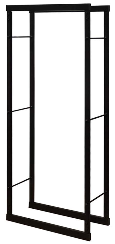 Kaminholzständer Metall, Kaminholzregal innen, Holzständer Regal für Aufbewahrung von Kaminholz, Brennholz und Feuerholz