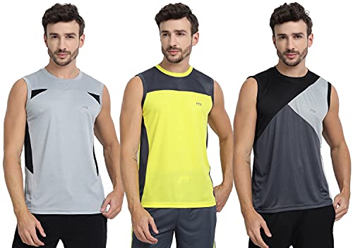 Image of FTX Men's Solid Regular Fit T-Shirt