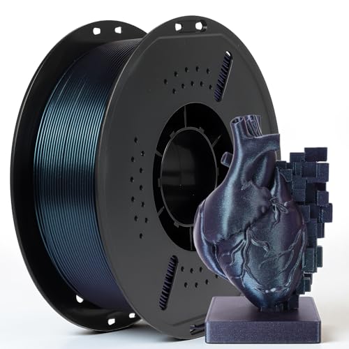 Epelay Galaxy Chameleon PLA 3D Printer Filament 1kg Burnt Titanium